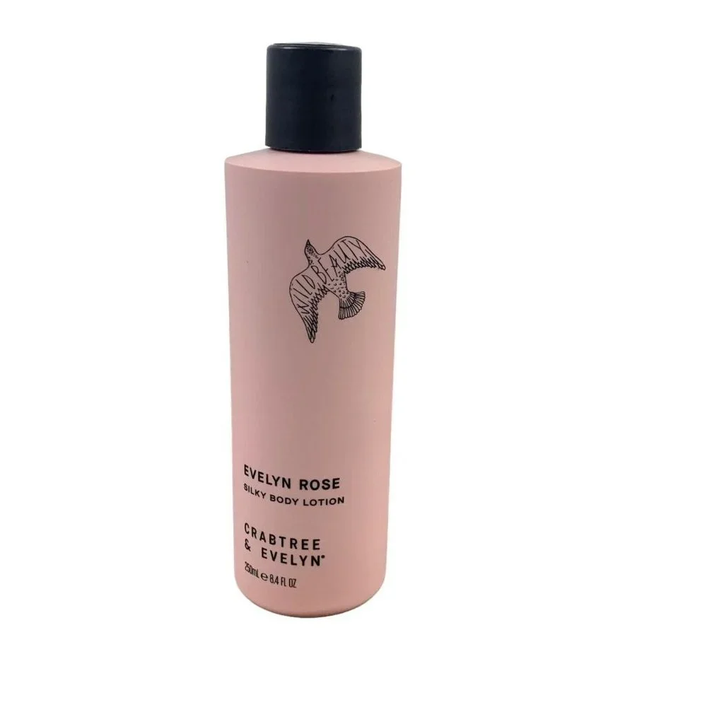 Crabtree & Evelyn Evelyn Rose Silky Body Lotion 8.4 fl oz Luxe Hydration New